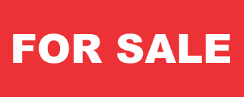 For sale sign